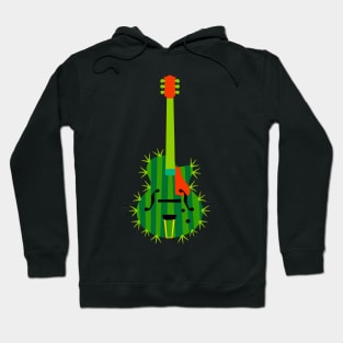 Guitar Cactus Mexican Hoodie